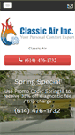 Mobile Screenshot of heatingcoolingcolumbus.com